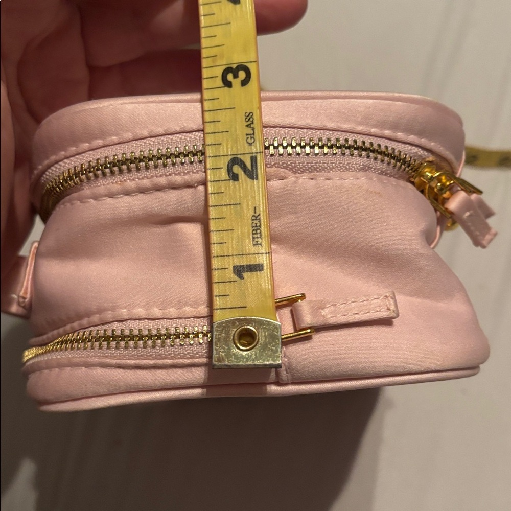 New Satin Light Pink Prada La Femme Cosmetic Case - Picture 7 of 10